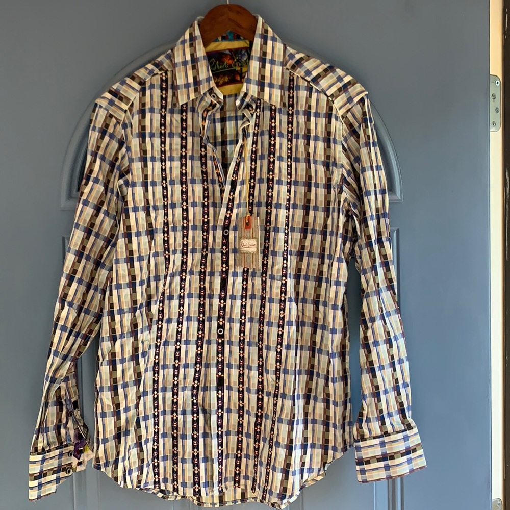 Robert Graham shirt.  New with tag.  Medium.